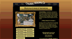Desktop Screenshot of colonialmolding.com